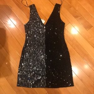 NWT ZARA Sequin Party Dress